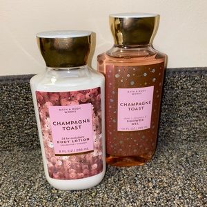 Body lotion and shower gel